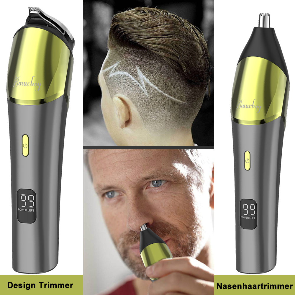 Amurhey FK9001J Multifunktionaler Bartschneider und Haarschneider Ein Kit für alle Verwendungen