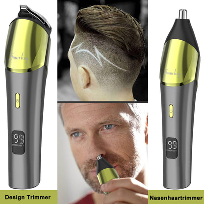 Amurhey FK9001J Multifunktionaler Bartschneider und Haarschneider Ein Kit für alle Verwendungen