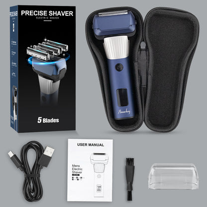 Amurhey FK705 Elektrischer Folienrasierer 5 Klingen Pro