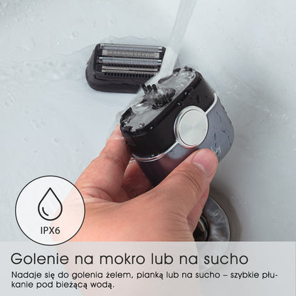 Amurhey FK706 Mini golarka elektryczna dla mężczyzn z etui podróżnym