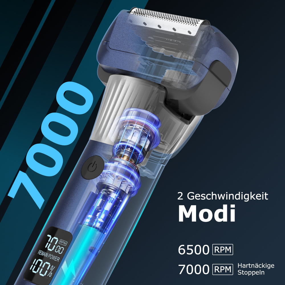 Amurhey FK705 Elektrischer Folienrasierer 5 Klingen Pro